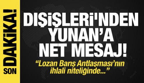 Son dakika...Yunanistan 8 Türk okulu daha kapatmıştı: Dışişleri'nden net mesaj!