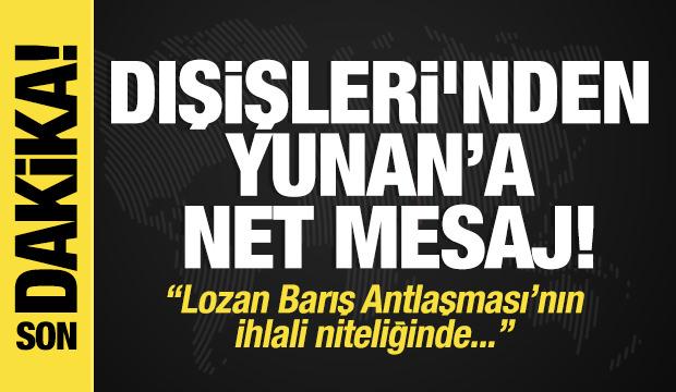 Son dakika...Yunanistan 8 Türk okulu daha kapatmıştı: Dışişleri'nden net mesaj!