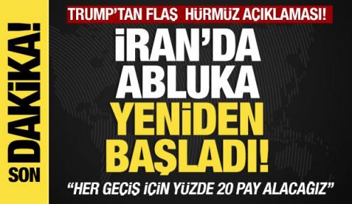 Son dakika: Trump açıklaması sonrası Hürmüz'de gerilim zirvede! İran: İzin vermeyeceğiz