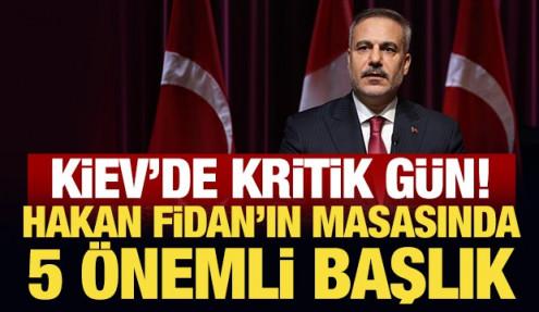 Türkiye ile Ukrayna arasında yeni dönem: Bakan Fidan'dan kritik ziyaret
