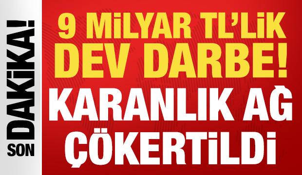 12 iki ilde organize suç örgütlerine dev darbe: 9 milyar TL'lik hesap hareketi