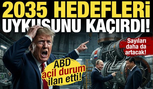 2035 hedefleri ABD'nin uykusunu kaçırdı! Çin ve Rusya sayılarını daha da artıracak!