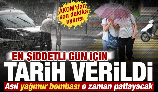 AKOM peş peşe uyarı: İstanbul'da 3 gün boyunca sürecek! Cumartesiye dikkat...