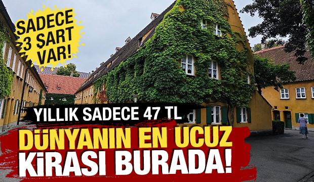 Bu k&ouml;yde kiralar sadece 47 TL! Sadece 3 şart var