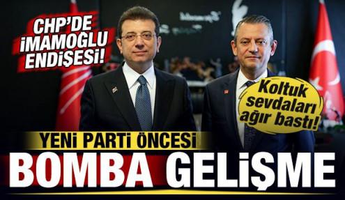 CHP'de İmamoğlu endişesi! Yeni parti öncesi bomba gelişme! Özel'in planı sekteye uğradı