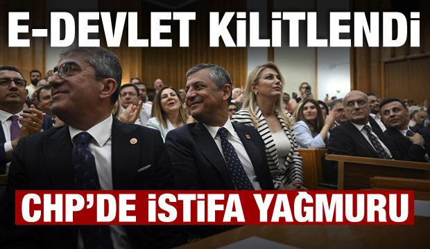 CHP'de istifa yağmuru! Üyelik iptalleri e-Devlet'i kilitledi