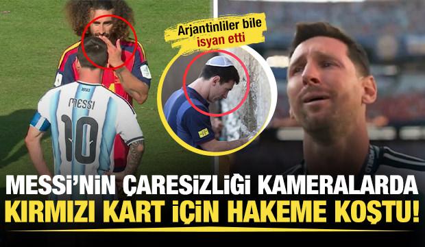 Dev finalde Messi'nin aciziyeti kameralara yansıdı! Arjantinliler bile tepki gösterdi  