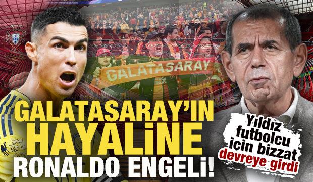 Galatasaray'ın hayaline Ronaldo engeli! Yıldız futbolcunun transferi için devrede