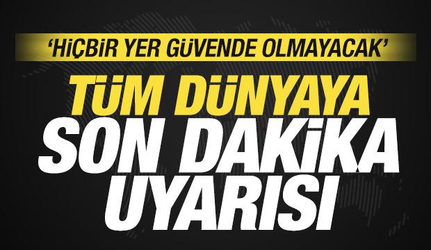 İran ordusundan t&uuml;m d&uuml;nyaya son dakika uyarısı! Resmen bildiri yayımladılar