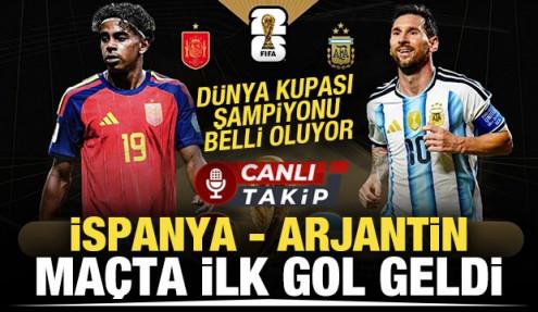İspanya - Arjantin! CANLI