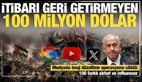 Katliam gölgesindeki İsrail'in 100 milyon dolarlık medyada imaj düzeltme operasyonu çöktü