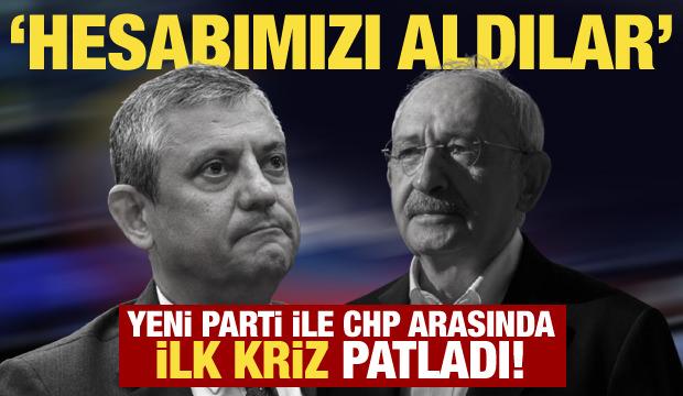 Kuruluşun ilk g&uuml;n&uuml;nde kriz! CHP ile Yeni Parti karşı karşıya