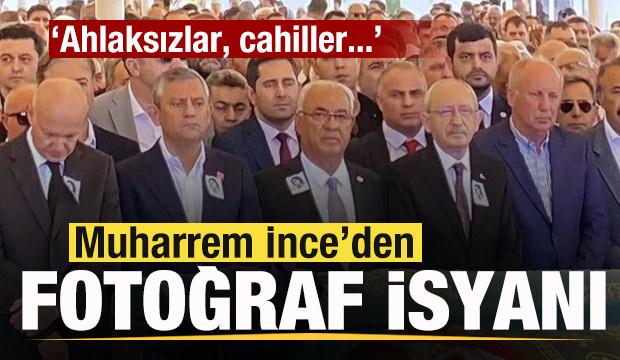 Muharrem İnce'den fotoğraf isyanı: Ahlaksızlar, cahiller...