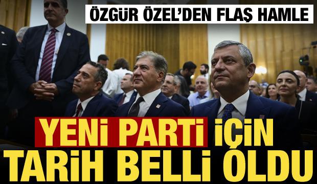 Özgür Özel yeni parti için düğmeye bastı! Kuruluş tarihi netleşti