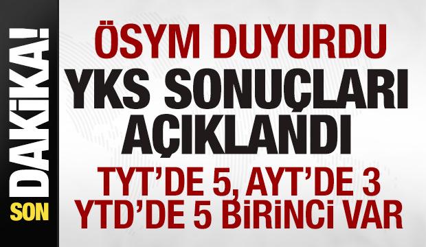 Son dakika: 2026 YKS sonuçları açıklandı