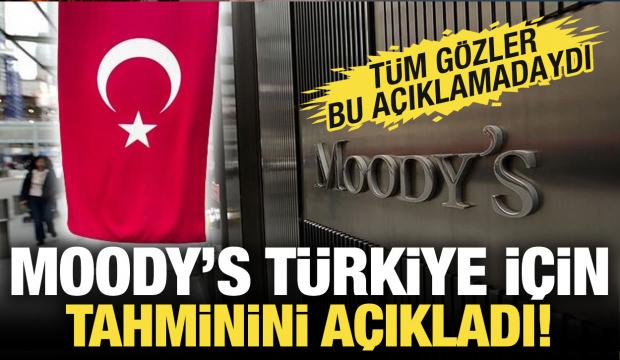 Tüm gözler bu açıklamadaydı: Moody's Türkiye'yi pas geçti!