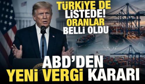 Türkiye dahil: Trump'tan 60 ülke için yeni gümrük tarifesi