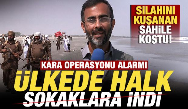 Ülkede halk sokaklara indi! Silahını kuşanan sahile koştu! Kara operasyonu alarmı