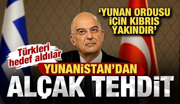 Yunanistan'dan alçak tehdit! Türkleri hedef aldılar: Yunan ordusu için Kıbrıs yakındır!