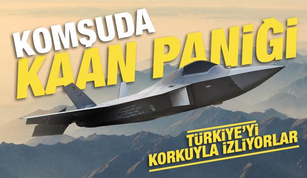Atina'da KAAN paniği: Yunanistan T&uuml;rk hava g&uuml;c&uuml;n&uuml;n d&ouml;n&uuml;ş&uuml;m&uuml;n&uuml; korkuyla izliyor