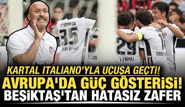 Avrupa'da güç gösterisi! Beşiktaş'tan hatasız zafer