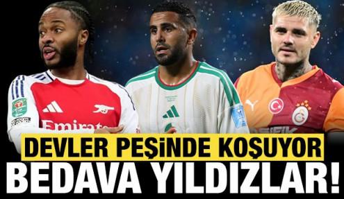 Bu yıldızlar bedava: Dev kulüpler peşinde koşuyor!