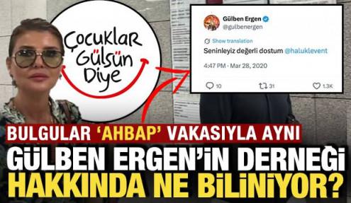 Bulgular 'Ahbap' vakasıyla aynı: Gülben Ergen'in derneği hakkında ne biliniyor?