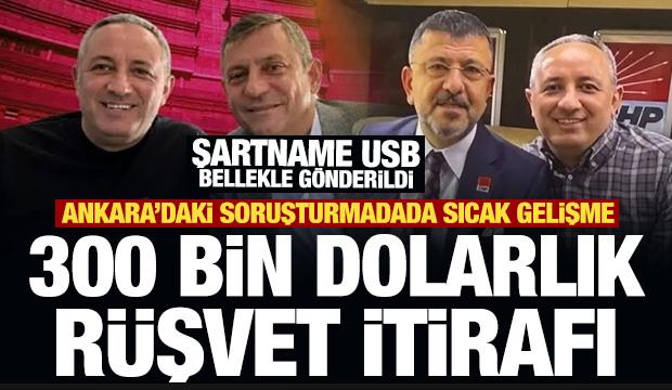 Çankaya Belediyesi soruşturmasında 300 bin dolarlık rüşvet itirafı