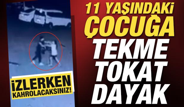 Diyarbakır'da site bahçesinde oyun oynayan çocuğa tekme tokatlı darp