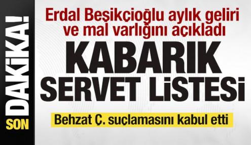 Erdal Beşikçioğlu aylık geliri ve mal varlığını açıkladı! Behzat Ç. suçlamasını kabul etti