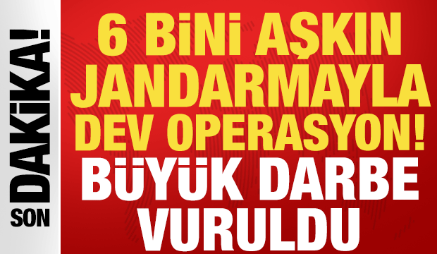Jandarmadan 24 ilde dev narkotik darbesi: 138 şüpheli yakalandı
