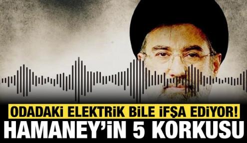 Odadaki elektrik bile ifşa ediyor: Hamaney'in 5 korkusu ifşa oldu
