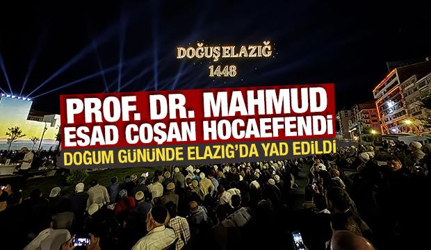 Prof. Dr. Mahmud Esad Coşan doğum g&uuml;n&uuml;nde Elazığ'da yad edildi