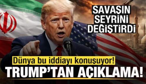 Savaşın seyrini değiştirmişti! ABD Başkanı Trump, dünyanın konuştuğu iddiayı yalanladı! 