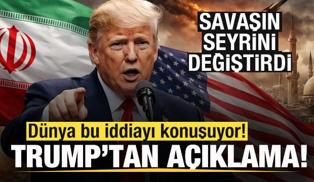 Savaşın seyrini değiştirmişti! ABD Başkanı Trump, dünyanın konuştuğu iddiayı yalanladı! 