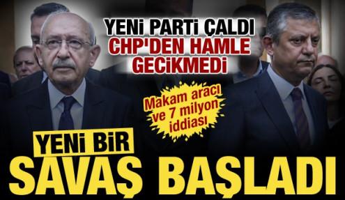Sosyal medya krizi patladı! Yeni Parti çalıp gitti, CHP harekete geçti