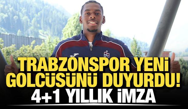 Trabzonspor yeni forvetini duyurdu! 4+1 yıllık imza