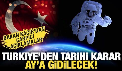Türkiye'den tarihi adım: Ay'a gidilecek!