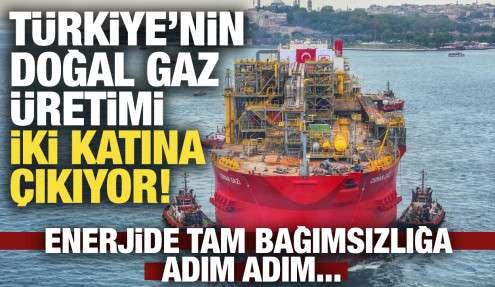 Türkiye'nin doğal gaz üretimi iki katına çıkıyor: Artık yerli gaz kullanacaklar!