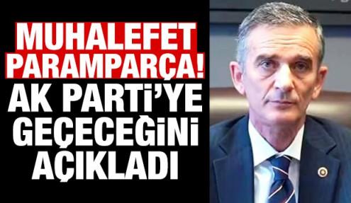 Ümit Dikbayır, AK Parti'ye geçeceğini açıkladı