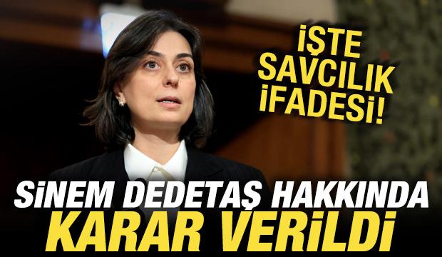 &Uuml;sk&uuml;dar Belediye Başkanı Sinem Dedetaş hakkında son dakika kararı