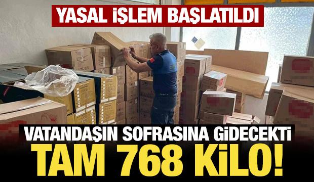 Vatandaşın sofrasına gidecekti: Tarihi geçmiş 768 kilo çay bulundu