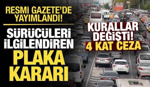 Yabancı plakalı araçlar için yeni dönem: Geçiş kuralları değişti