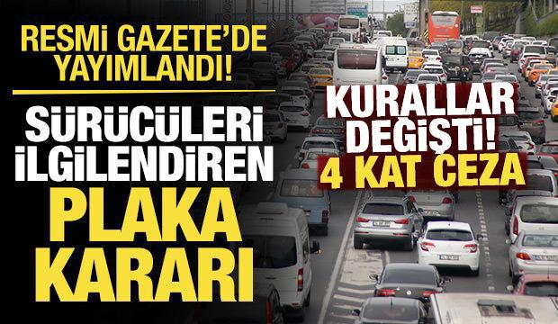 Yabancı plakalı araçlar için yeni dönem: Geçiş kuralları değişti