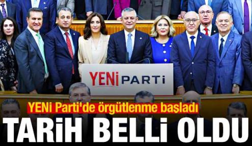 YENİ Parti'de örgütlenme başladı: İlk kurultay Ekim ayında