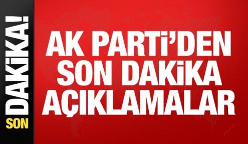 AK Parti'de MKYK toplandı! Ömer Çelik açıklamalarda bulunuyor