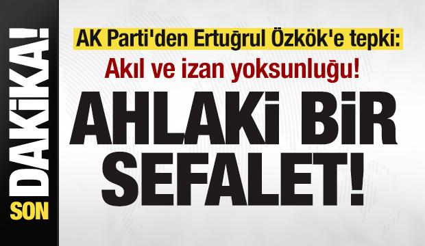AK Parti'den Ertuğrul Özkök'e tepki: Akıl ve izan yoksunluğu! Ahlaki bir sefalet