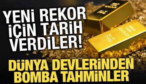  Altın fiyatlarında yükseliş beklentisi sürüyor! Dev bankalar hedeflerini güncelledi