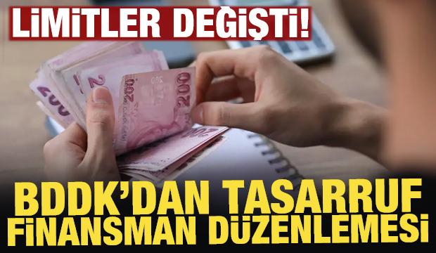 BDDK&rsquo;dan tasarruf finansman d&uuml;zenlemesi! Taşıt, konut ve iş yerinde limitler değişti