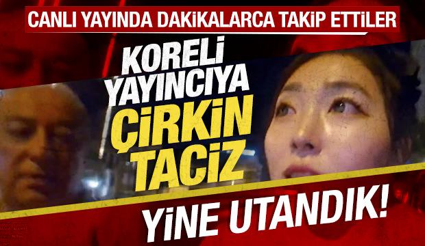 Canlı yayında dakikalarca takip ettiler: Koreli yayıncıya &ccedil;irkin taciz